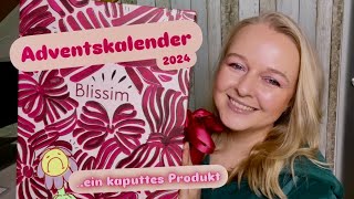 Gut trotz kaputtem Produkt Blissim Adventskalender 2024  Unboxing [upl. by Alastair]