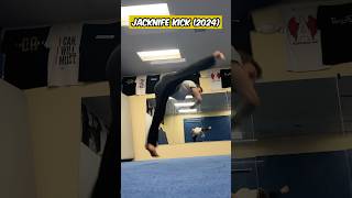 Jackknife Kick Evolution shorts martialarts taekwondo karate [upl. by Woolson]