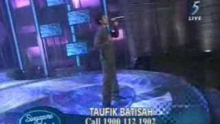 Taufik Batisah  This Is The Moment [upl. by Idalina]