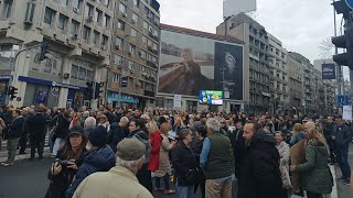 Blokada Brankovog mosta Trenutno mirno [upl. by Anerhs]