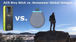 ACR Bivy Stick vs Somewear Global Hotspot [upl. by Aisila103]