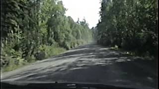 A drive in 1990 Grenfell Rd to Lake Kenogami near Kirkland Lake [upl. by Dihahs395]