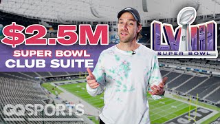 What 25M Gets You at Super Bowl LVIII  All Access  GQ Sports [upl. by Scuram]