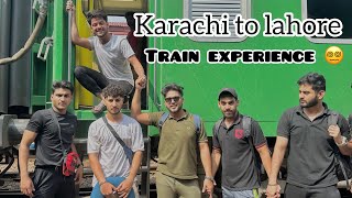 Karachi to lahore without hammad 🙃  train experience 😵‍💫 kahan ja rahay🫣 [upl. by Desta]