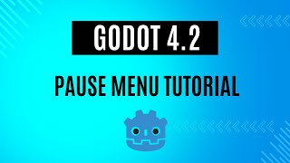 Godot 42 Pause Menu using Visual Scripting  Orchestrator Tutorial [upl. by Thielen]