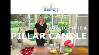 Yaley Candle amp Soap Supplies How to make a Pillar Candle [upl. by Fondea345]