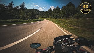 Triumph Street Triple 675R  Blackforest 4K [upl. by Ardnoek]