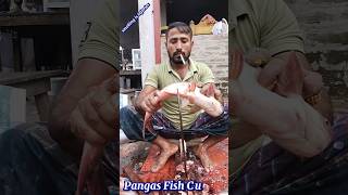 Amazing Great Delicious Pangas Fish Cutting Techniques  Fish Cutting Skills [upl. by Aisorbma]