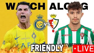 Al Nassr vs Lusitano 1911 Fc Live  Ronaldo  Cristiano  Al Nassr  Lusitano  Live and Watch Along [upl. by Royal]