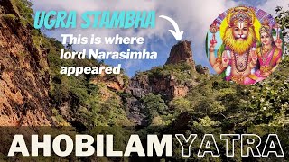 Ahobilam  The Unseen Beauty of Nallamalla Forest  Ugra Stambha  Nallamalla Forest [upl. by Aidnama]