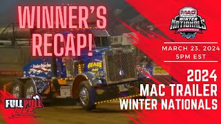 MAC Trailer Winter Nationals 2024  Class Winners Recap [upl. by Nennarb]