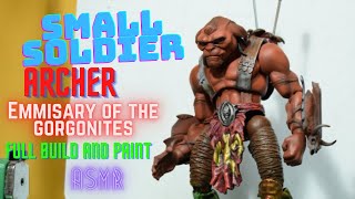 SMALL SOLDIERS ARCHER GORGONITES RESIN KIT UNOFFICIAL FULL BUILD AND PAINT ASMR [upl. by Thar]