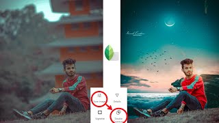 Snapseed New Creative Background Change Photo Editing Tricks  New Snapseed Photo Editing 2024 [upl. by Aiki490]