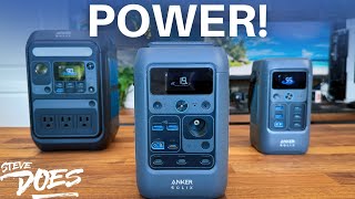 3 Portable Power Stations in 2024 Every Outdoor Enthusiast Needs to Know Anker SOLIX C300 Series [upl. by Laurella]