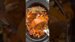 Slow Cooker Crockpot Sweet Potatoes slowcooker crockpot sidedish [upl. by Adest433]