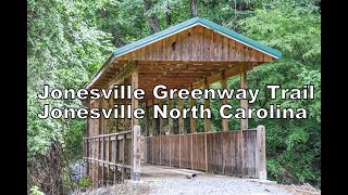 Jonesville Greenway Trail Jonesville North Carolina [upl. by Arramahs]