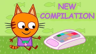 KidECats  NEW Episodes Compilation  Best cartoons for Kids 2022 [upl. by Sivahc732]