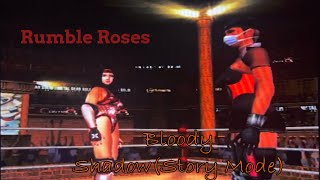 Rumble Roses PS2  Bloody ShadowStory Mode5 [upl. by Asennav]