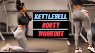 BOOTY amp LEG BUILDING KETTLEBELL WORKOUT [upl. by Nolyat843]