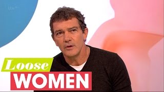 Antonio Banderas On Dakota Johnson  Loose Women [upl. by Beattie81]