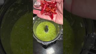 Salsa verde con tropiezos de chile de árbol shorts receta salsa tacos mexico [upl. by Yobybab]