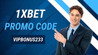 1xbet Promo Code is Vipbonus233  1xbet promo code for registration [upl. by Nnaeiluj]