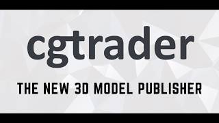 How To Upload A Model To CGTrader [upl. by Ycrep427]