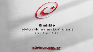 Kimlikle Telefon Numarası Doğrulama İşlemleri [upl. by Eidnim]