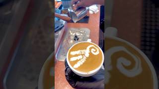 How to make coffee Practice leads to perfectionlatteart dubai uganda kenya iran arabiccoffe [upl. by Aicercul]