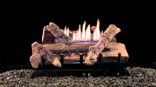 Whiskey River Refractory Log Set amp Contour Burner Combo by Empire Comfort Systems [upl. by Geno]