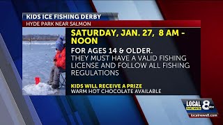 Hyde Pond Kid’s Ice Fishing Derby set for Jan 27 [upl. by Ennoved397]