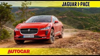 Jaguar IPace  First Drive Review  Autocar India [upl. by Wertz]