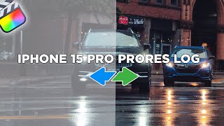 YOU are EDITING ProRes LOG WRONG  iPhone 15 Pro  Final Cut Pro Tutorial [upl. by Hovey435]