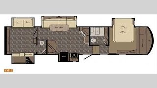 2015 cameo 39BH Luxury Fifth Wheel Bunk House [upl. by Mazonson]