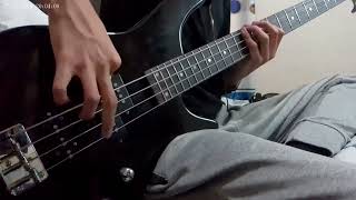 MUSE  Hysteria Bass cover [upl. by Melville123]