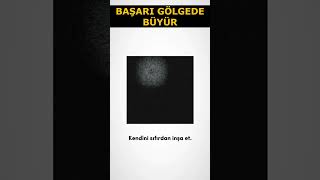 Başarı Gölgede Büyür [upl. by Anitsrik]