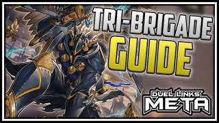 Best FREE TO PLAY Master Duel Deck TriBrigade Guide YuGiOh Master Duel [upl. by Anniahs941]