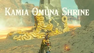 Kamia Omuna Shrine The Legend Of Zelda Breath Of The Wild [upl. by Harle442]