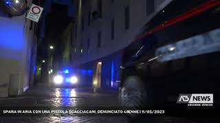 SPARA IN ARIA CON UNA PISTOLA SCACCIACANI DENUNCIATO 48ENNE  11052023 [upl. by Valentino]