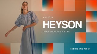 FG Week Live  HEYSON [upl. by Greysun]