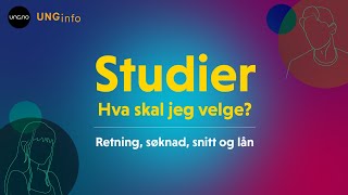 Hva skal jeg studere Alt du trenger å vite om høyere utdanning [upl. by Ciri]