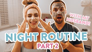 My HEALTHY Night Routine  COUPLES Edition Part 2 [upl. by Ielerol]