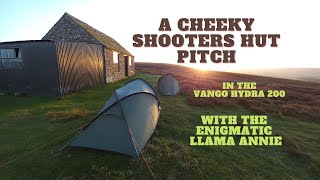 A Cheeky Shooters Hut Pitch with the Vango Hydra 200 [upl. by Akenat]