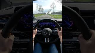 Mercedes EQE 2023 acceleration 0100  EQE 350 Eco mode  292 hp RWD [upl. by Elleivap]