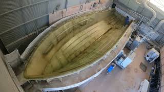 Yacht Lamination Timelapse at Riviera Australia [upl. by Annal]