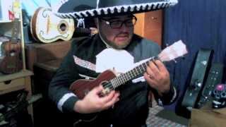 Ukulele Major chords towards Mariachi music Part A Video 003 [upl. by Harikahs636]