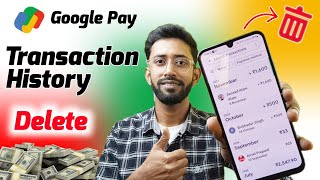 Google pay transaction history delete permanently  gpay history delete [upl. by Pebrook]