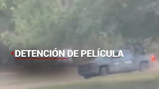 ¡DE PELÍCULA  Ejército Mexicano inicia persecución y detención de película en Culiacán Sinaloa [upl. by Volny616]