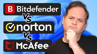 Bitdefender vs Norton vs McAfee  Best Antivirus for Windows 11 [upl. by Dafna]