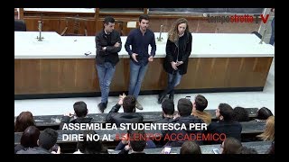 Assemblea studentesca per dire no al silenzioaccademico [upl. by Rowe]